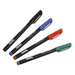 Hama CD/DVD , set of 4 pieces, black-red-blue-green marker