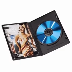 Hama 00051276 optical disc case Jewel case 1 discs Black