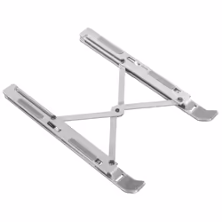 Hama Aluminium Laptop stand Silver 39.1 cm (15.4")