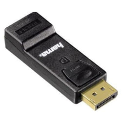 Hama 00054586 cable gender changer DisplayPort M HDMI FM Black