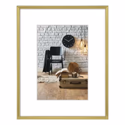 Hama 4007249664020, Single picture frame, Plastic, Gold, Matte, 15 x 20 cm, Rectangular