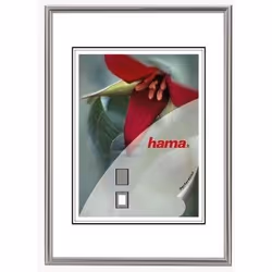 Hama Plastic Frame "Sevilla", Silver Matt, 21 x 29,7 cm
