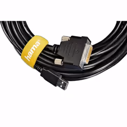 Hama Hook and Loop 180mm Cable Ties Straps - 5 Coloured