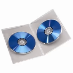 Hama Double DVD Jewel Case, Slim 5 , transparent 2 discs