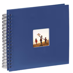 Hama 4007249901477 photo album Blue 100 sheets 10 x 15 Spiral binding