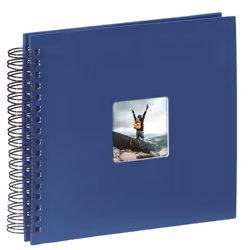 Hama 4007249901477 photo album Blue 100 sheets 10 x 15 Spiral binding