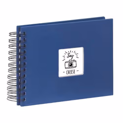 Hama Fine Art, Blue, 50 sheets, 10 x 15 cm, Spiral binding, Paper, Black