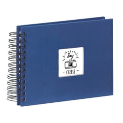 Hama Fine Art photo album Blue 50 sheets 10 x 15 cm Spiral binding