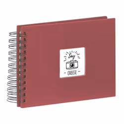 Hama 4007249901545, Bordeaux, 50 sheets, 10 x 15, Spiral binding, Black, 240 mm