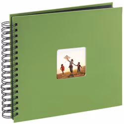Hama 4007249948755 photo album Green 100 sheets 10 x 15 Spiral binding