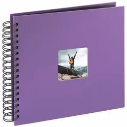 Hama 4007249948762 photo album Lilac 100 sheets 10 x 15 Spiral binding