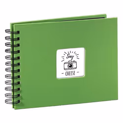 Hama Fine Art, Green, 50 sheets, 10 x 15 cm, Spiral binding, Black, 50 sheets