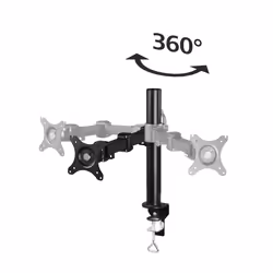 Hama 00095827 monitor mount / stand 59.9 cm (23.6") Desk Black