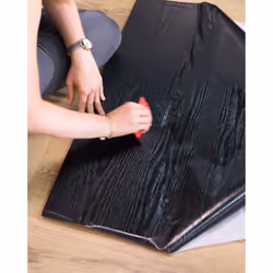D-C-Fix Deco Classic Black Wood Effect Grain Self Adhesive Vinyl Film 2m x 45cm