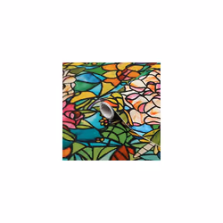 346-0647 self-Adhesive Window Film Tulia 17.7'' x 78.7"