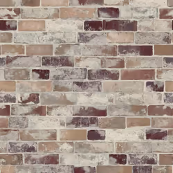 Industrial Red Brick 3D Effect Wallpaper D-C-Fix Grey Bathroom Kitchen Vinyl