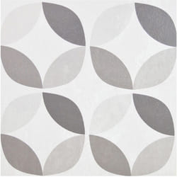 Floor Tiles Self Adhesive Geometric Grey Vinyl Flooring Tile Kitchen Bathroom 1mÂ²