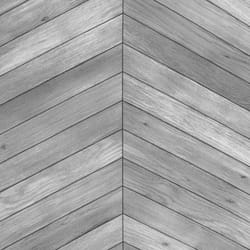 DC-Fix Chevron Grey Self Adhesive Wood Plank Vinyl Sticky Film 2m x 67.5cm