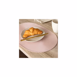 dc fix Blush Eco-line Wipe Clean oval Weave Placemats Set of 4
