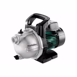 Metabo P 4000 G, Centrifugal pump, 1100 W, AC, 4.6 bar, 4000 l/h, Green