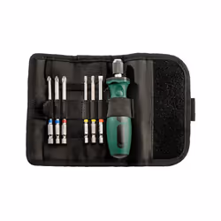Metabo Bit Roll-Up Case Set, 7 Piece
