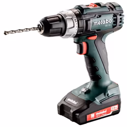 Metabo SB 18 L, Pistol grip drill, Keyless, Black, Green, Silver, 1.3 cm, 450 RPM, 2 cm