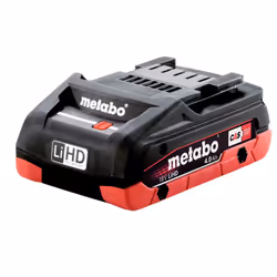 METABO 18V 4.0AH LIHD BATTERY PACK - 625367000