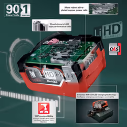 Metabo Werkzeug-rechargeable battery 625368000 18V 5.5Ah