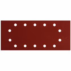 Metabo 624493000, Sanding sheet, Metal, Polyester, Stainless steel, Steel, Wood, Brown, Rectangular, 115 mm, 280 mm