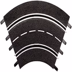 Carrera Toys Curve 1 / 60 degrees, Black