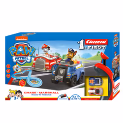 Carrera RC Paw Patrol Race N Rescue, Vehicle & track set, 3 yr(s), Plastic, Blue, Red