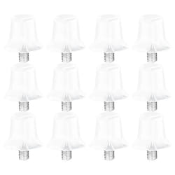 Uhlsport Nylon Combi Football Boot Studs 12-Pack - White