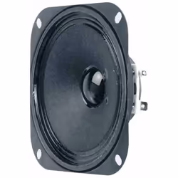Visaton VS-R10S/4, 20 W, 30 W, 4 Ω, 100 - 13000 Hz, Black, 102 mm