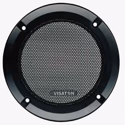 Visaton 4640, Hard grille, Black, Metal, Round