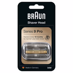 Braun Series 9 Electric Shaver ORIGINAL Replacement Head, Easily Attach Your New Shaver Head, Also Compatible with Series 9 P ...