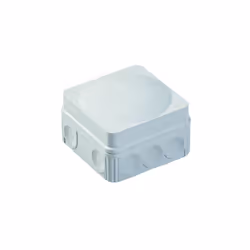 WISKA ADAPTABLE JUNCTION BOX ENCLOSURE WHITE 108 76MM X 76MM X 51MM  (10060622)