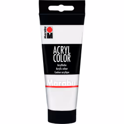 Marabu 12010050070, 100 ml, White, Satin, Tube, Waterproof