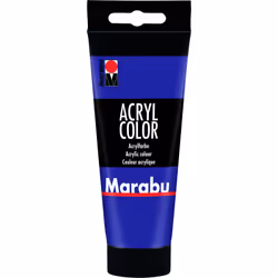 Marabu 12010050251, 100 ml, Violet, Satin, Tube, Waterproof