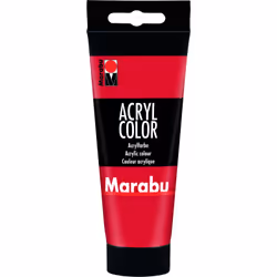Marabu 12010050031, 100 ml, Red, Satin, Tube, Waterproof