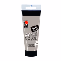 Marabu Acryl Color 582 100 ml, 100 ml, Silver, Matte