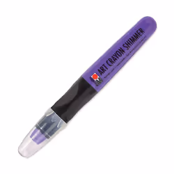 Marabu Art Crayons - Shimmer Lilac - Highly Pigmented Glittery Watercolor Crayons - Smooth and Easy Blending Water Soluble Cr ...