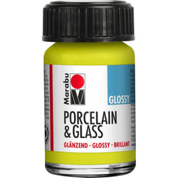 Marabu Porcelain Ceramic & Glass Glossy Paint Reseda 15ml