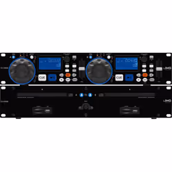 Monacor CD-230USB, USB Type-A, MMC, SD, AC, 230 V, 482 mm, 90 mm