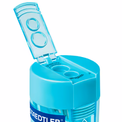 Staedtler Double Hole Tub Pencil Sharpener - Turquoise - 512 006-37