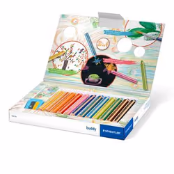 Staedtler Noris buddy 140 Black, Blue, Brown, Green, Magenta, Orange, Red, Violet, Yellow 12 pc(s)