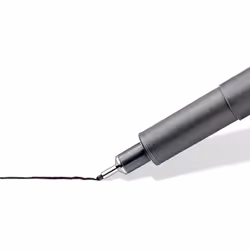 STAEDTLER 308 SB8 Pigment Liner Pens - Assorted Line Widths  Black (Set of 8)