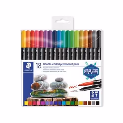 Staedtler 3187, Multicolour, Multicolour, 3 mm, Blister, 18 pc(s)