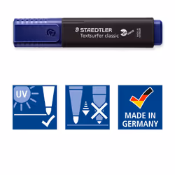 Staedtler 364 C marker 10 pc(s) Chisel tip Black, Brown, Light Blue, Light grey, Lime, Mint, Peach, Pink, Violet, Yellow - Additional view 8