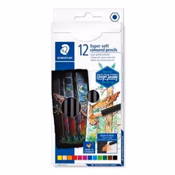 Staedtler 149C C12, Black, Blue, Bordeaux, Brown, Green, Orange, Peach, Red, Yellow, 12 pc(s)