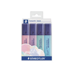 Staedtler 364 C marker 4 pc(s) Light Blue, Mint, Pink, Violet